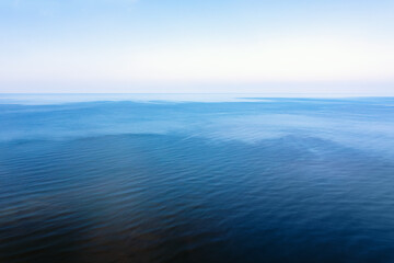Blue and still Baltic sea.