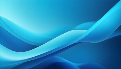 Colorful Azure Wave on Calm Scenic Ocean Background. Generative AI