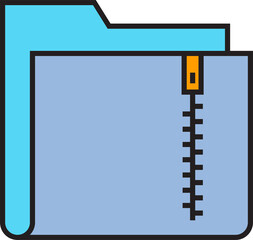 Zip Folder Icon
