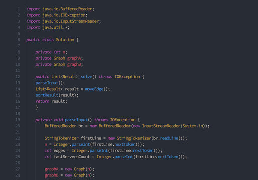 Background with source code