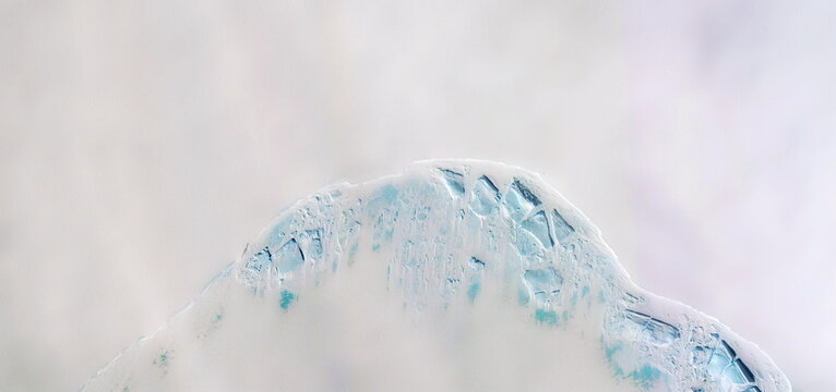 the frozen wave,  abstract photographs of the frozen regions of the earth from the air, abstract naturalism.