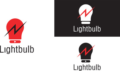 Bulb logo, electric logo, idea, creative , lightbulb logo