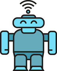 Robot Character Avatar
