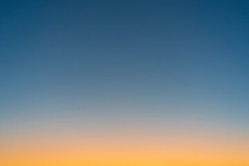 空のグラデーション