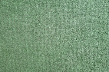 top view artificial grass carpet, fake grass rug porch floor or sport field