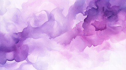 A abstract purple and white watercolor background design, looks like smoke