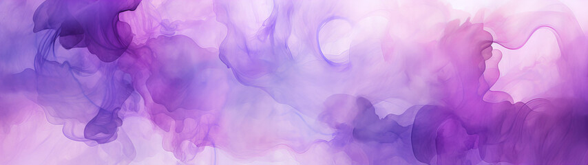 A abstract light and dark purple watercolor background, design banner - obrazy, fototapety, plakaty
