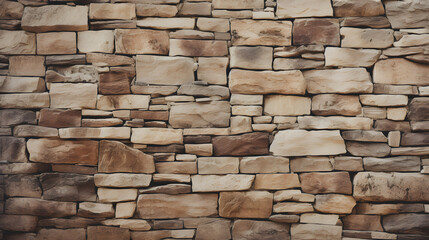 Stone wall of an old house marble texture. Generative AI.