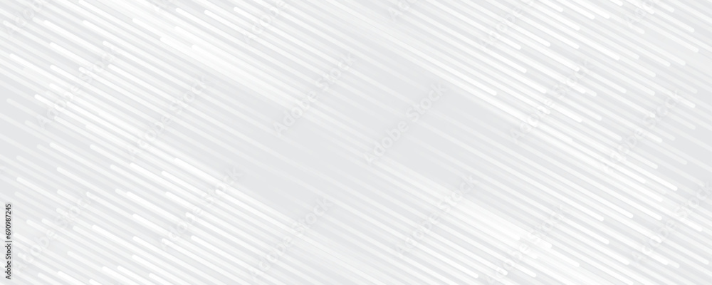 Poster white geometric abstract background overlap layer on bright space with diagonal rounded lines decora