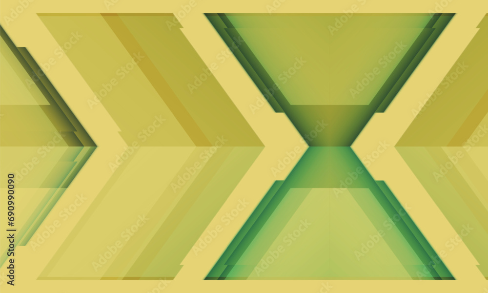 Poster abstract olive color and green arrows futuristic technology military background concept. dynamic hi 