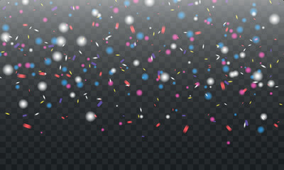 Colored snowflakes. Colored snowflakes of different shapes. Vector illustration EPS10