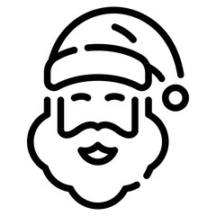 Santa Claus Illustration Icons