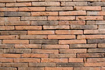 Fototapeta premium old red brick wall texture background 