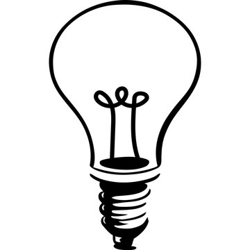 recommend clip art: Outline Light Bulb