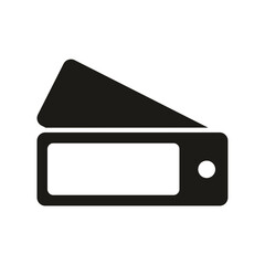 Crypto Hardware wallet symbol icon pictogram button security finance