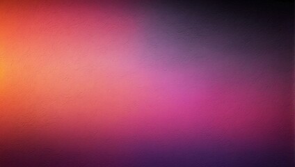 Fototapeta premium Grainy Background Wallpaper in Orange Purple Black Pink Gradient Colors