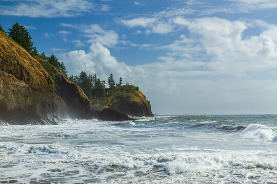 Cape Disappointment Lighthouse Scenic Landscape