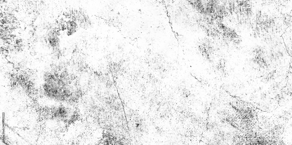 Wall mural grunge black and white crack paper texture design and texture of a concrete wall with cracks and scr