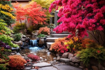 Bursts of Color: Splashes of vibrant colors in gardens