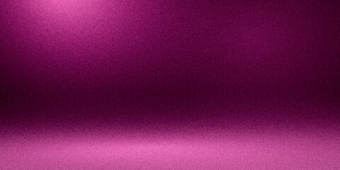 Dark pink gradient empty white light dark room studio for displaying your products.