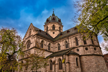 Fototapeta na wymiar Herz-Jesu-Kirche Weimar
