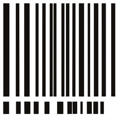 Barcode forming a circuit