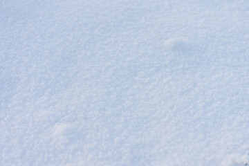 Fototapeta na wymiar Natural untouched snow background photo