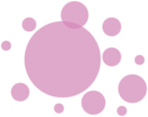 Transparent Ligth Purple Color Bubbles Vector Art & Graphics