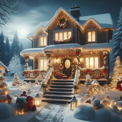 Casa navideña