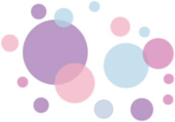 Transparent pastel Color Bubbles Purple blue Vector Art & Graphics