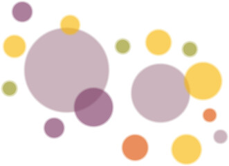 Transparent pastel Color Bubbles Purple yellow Vector Art & Graphics