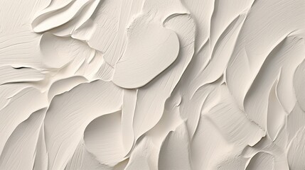 White Paint Texture Pattern. The Closeup Rough texture of the paint is white.  Wall background with plaster and stains.