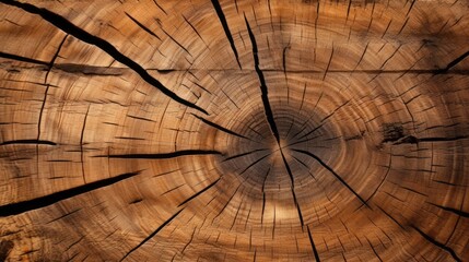 Fototapeta premium Wood texture. Closeup detailed natural grain wooden texture. Old vintage tree surface