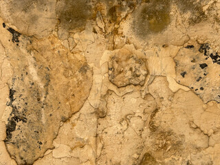 Weathered wall closeup