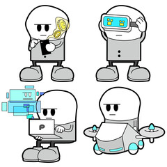 モンスターとテクノロジー (ver ai)	
