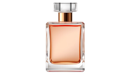 Elegant bottle of perfume isolated on transparent or white background, png