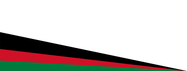 Minimalist premium red, green, black, and white abstract background.