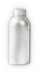 Blank shiny bottle can suitable for your product isolated.