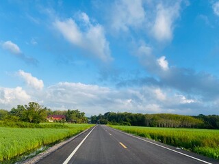 Fresh air in the village.