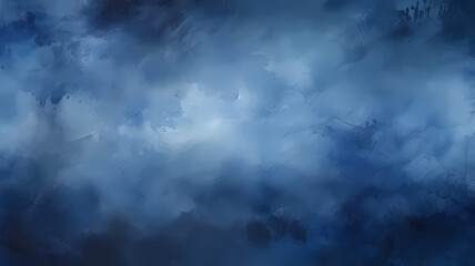 Obraz na płótnie Canvas Abstract watercolor paint background dark blue color grunge texture, background, wallpaper, website, header, design resource, text background