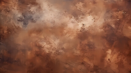 Obraz premium Abstract watercolor paint background dark brown color grunge texture, background, wallpaper, website, header, design resource, text background
