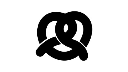 Snack, black isolated silhouette