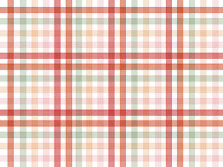 Sweet orange & pink watercolor plaid pattern 4:3 background