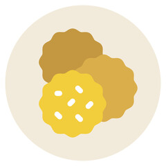 Latke Illustration Icons