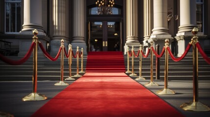 Red Carpet. A Glimpse into Glamour, Parties, Celebrations, Festivals and Stars. Red carpet catwalk