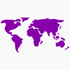 toon world map icon