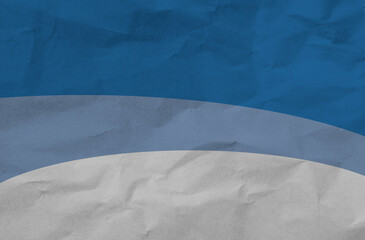 Niebieskie tło ściana tekstura kształty