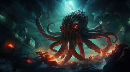 Tidal Terrors: Kraken's Rampage