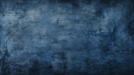 Fototapeta na wymiar Dark blue grunge textured background. Rough grainy concrete wall surface texture. Dark blue rough close-up surface backdrop