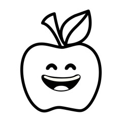 colorless apple Smiley faces are great for classroom decorations or general promotional purposes.
